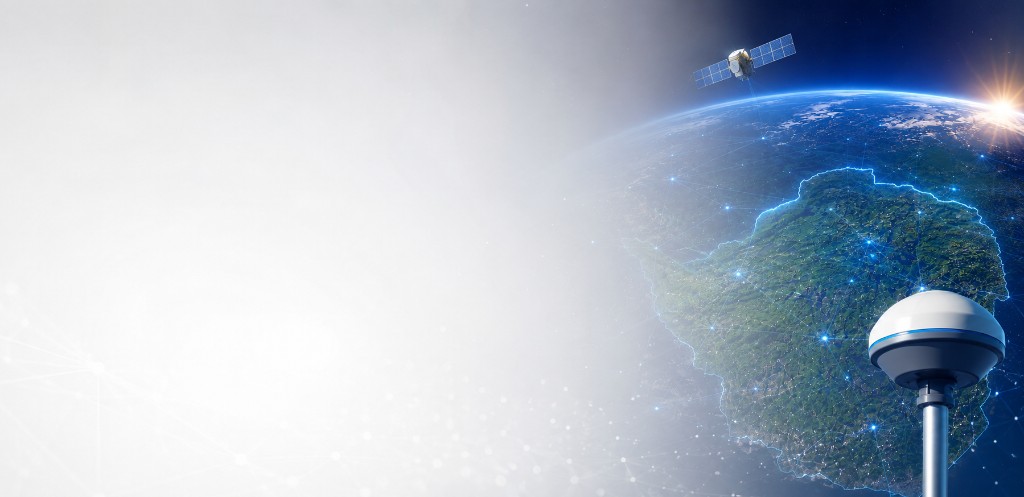 ZINGSA National CORS Network: satellite, Zimbabwe coverage, and GNSS reference station