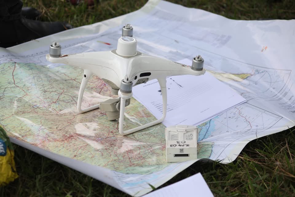 Topographic survey planning