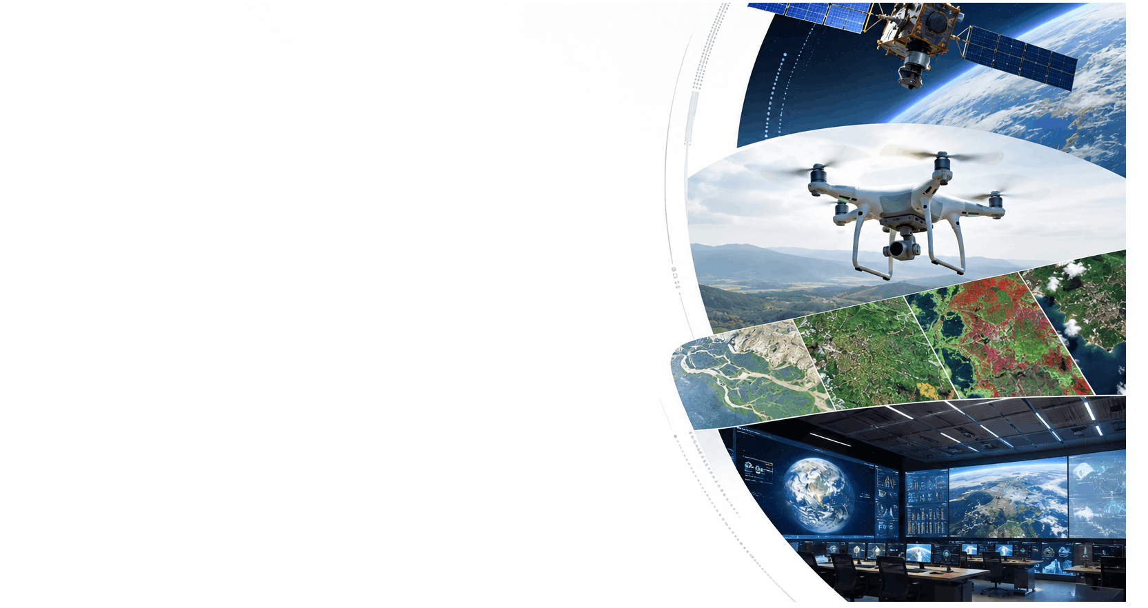 ZINGSA space and geospatial capability: satellite, drone, mapping, and mission control